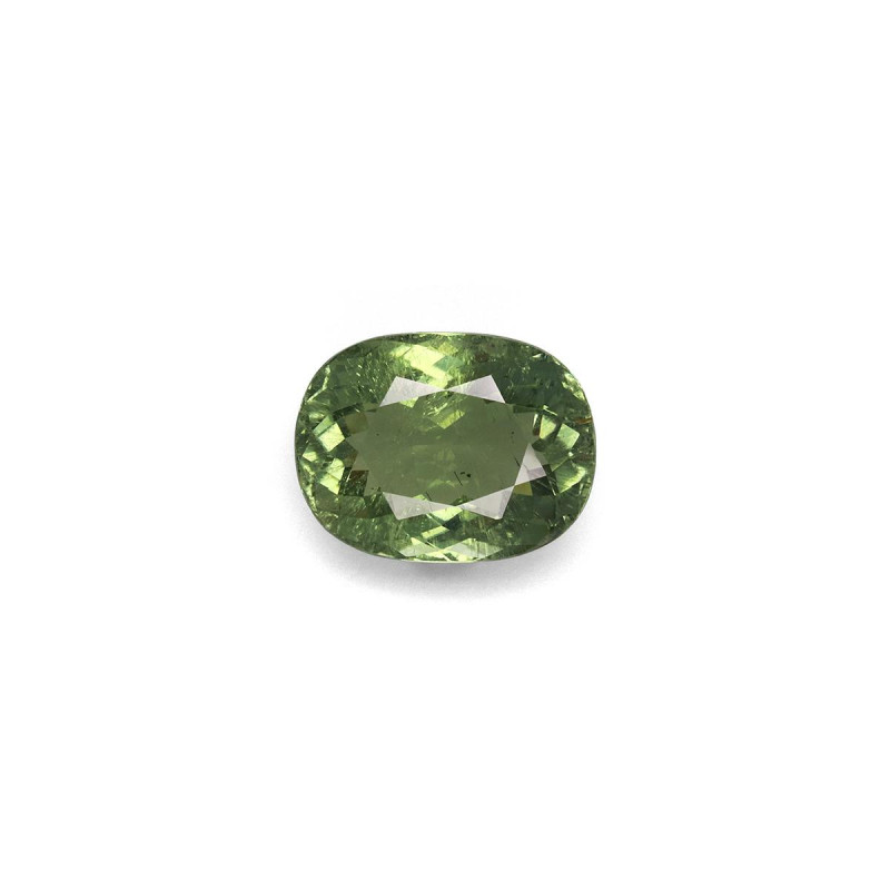 Tourmaline Verte taille OVALE Vert Olive 16.38 carats