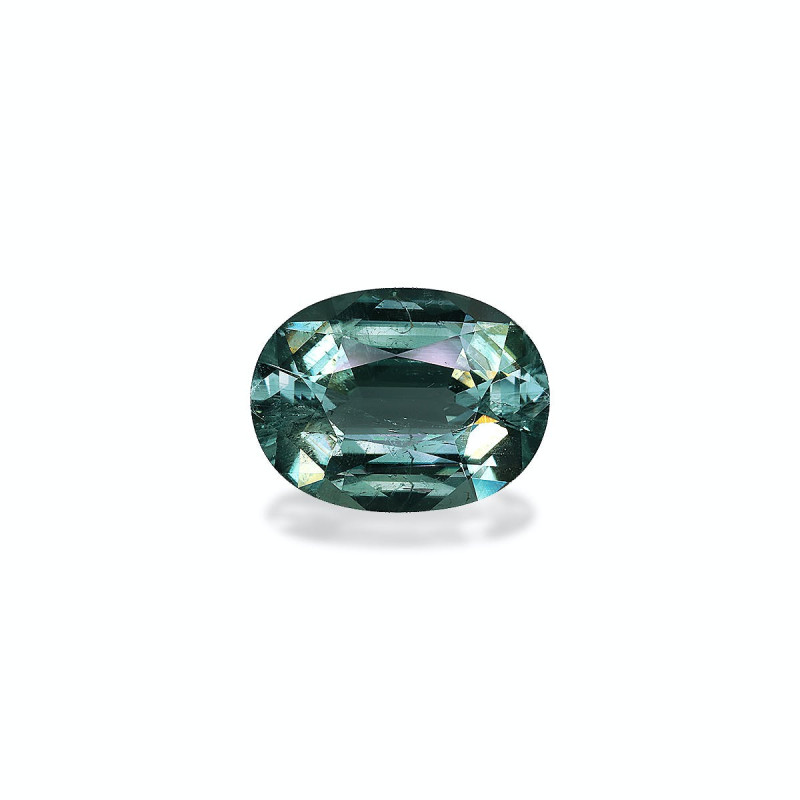 OVAL-cut Blue Tourmaline Ocean Blue 16.40 carats