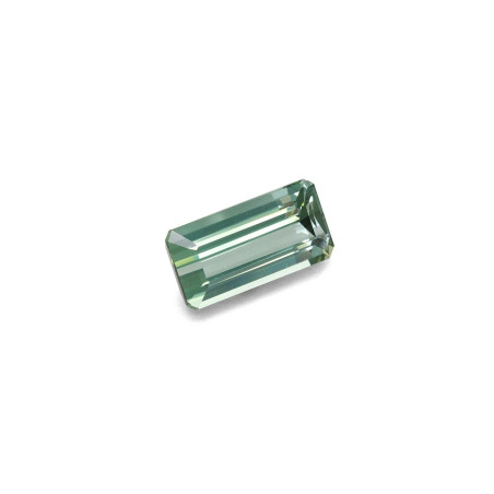 RECTANGULAR-cut Green Tourmaline Seafoam Green 12.78 carats