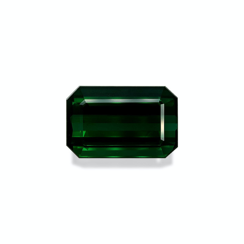 RECTANGULAR-cut Green Tourmaline Basil Green 57.44 carats