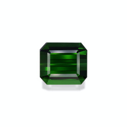 矩形切割的罗勒绿碧玺，重20.93克拉