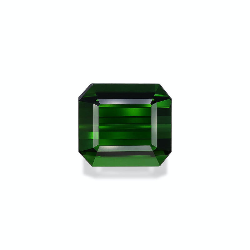 矩形切割的罗勒绿碧玺，重20.93克拉