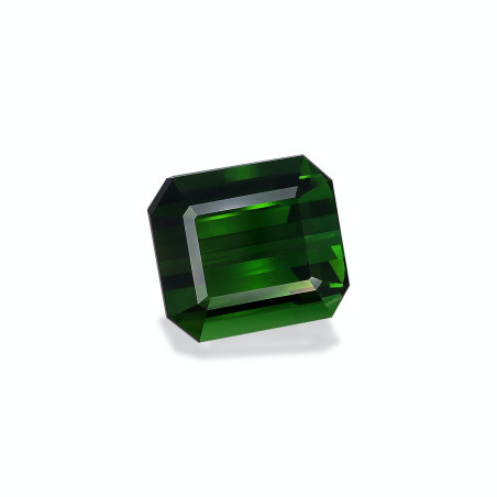 RECTANGULAR-cut Green Tourmaline Basil Green 20.93 carats