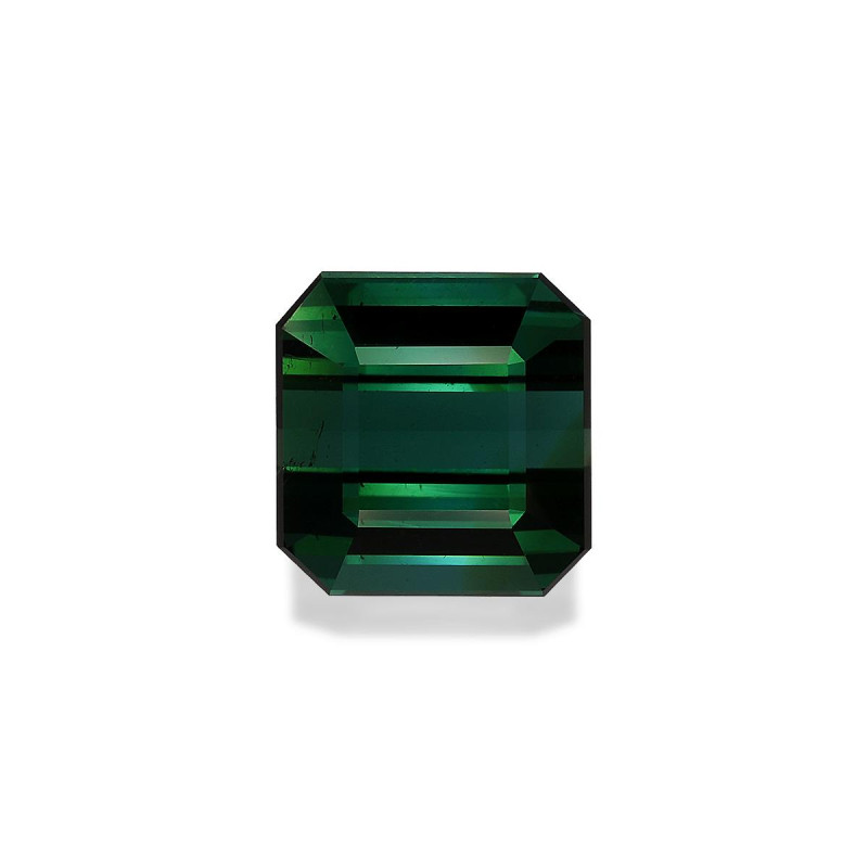Tourmaline Verte taille CARRÉ Vert 14.15 carats