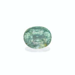 Tourmaline Verte taille OVALE Vert P&acirc;le 4.77 carats