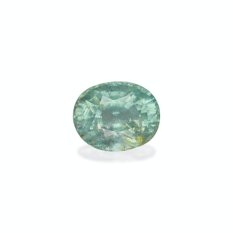 OVAL-cut Green Tourmaline Pale Green 4.77 carats