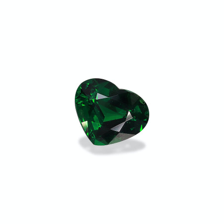 HEART-cut tsavorite Basil Green 2.73 carats