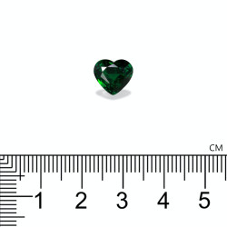 tsavorite hartvormige Basil Green 2.18 karaat