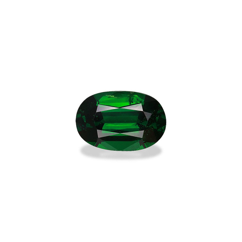 tsavorite lengte OVAL Basilikumgr&uuml;n 2.18 karaten