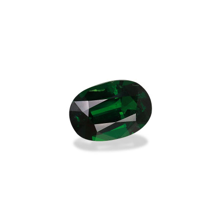 OVAL-cut tsavorite Basil Green 2.18 carats