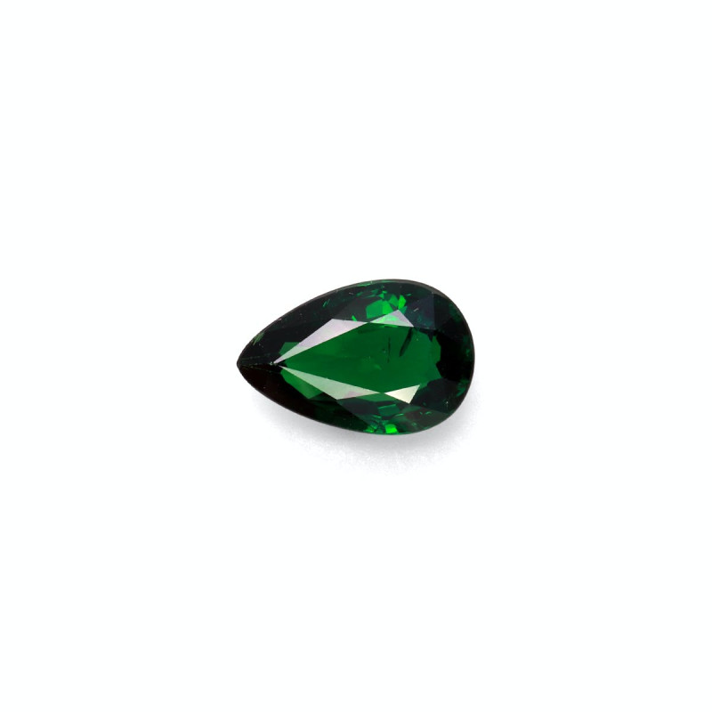 tsavorite taille Poire Basil Green 2.72 carats