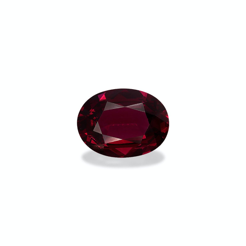 rhodolite taille OVALE Rouge 10.46 carats