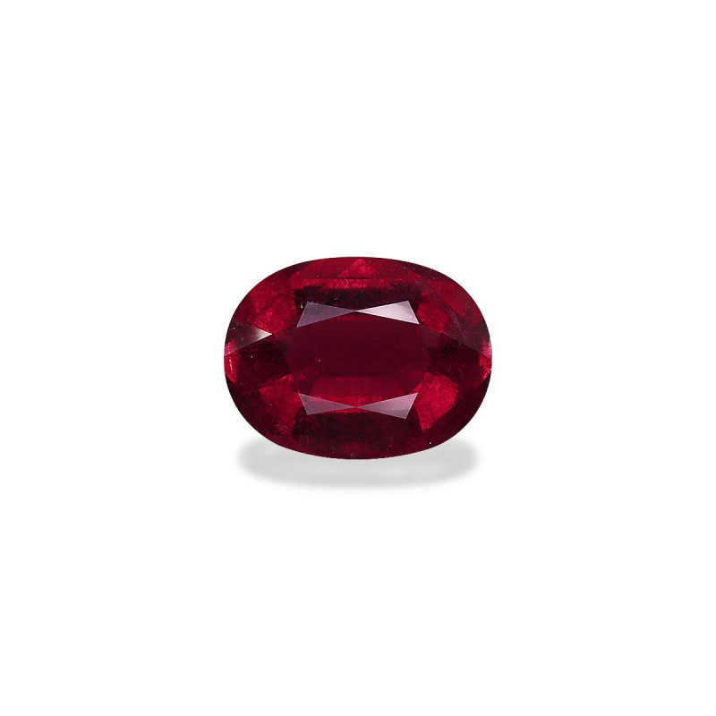 OVAL-cut Rubellite Tourmaline Red 8.47 carats