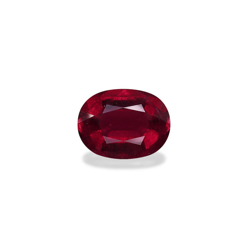 红碧榴石 taille 椭圆形 红色 8.47 carats