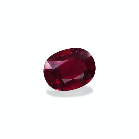 OVAL-cut Rubellite Tourmaline Red 8.47 carats