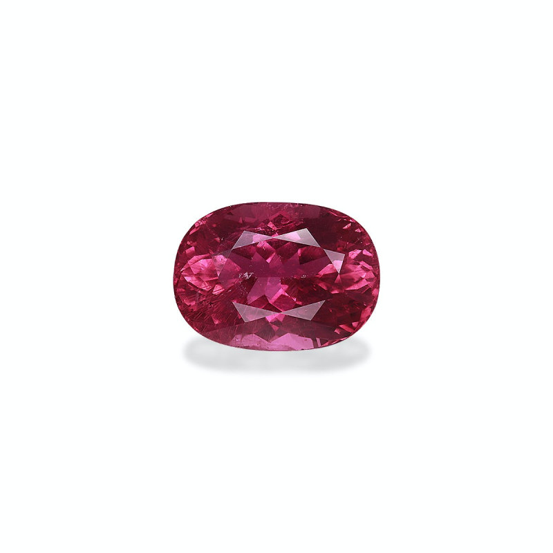 OVAL-cut Pink Tourmaline Fuscia Pink 8.90 carats