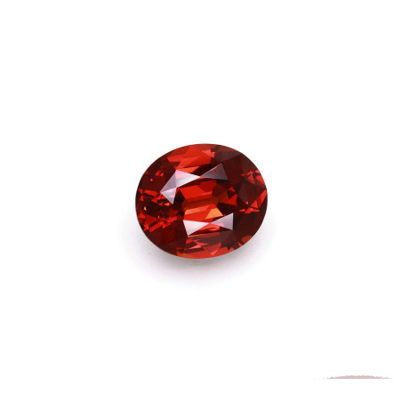 spessartite الحجم بيضاوي 8.69 