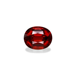 Ovale geslepen Spessartiet Scarlet Rood 15,78 karaat
