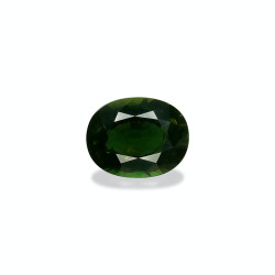 Chrom-Turmalin lengte OVAL Basilikumgr&uuml;n 5.82 karaten