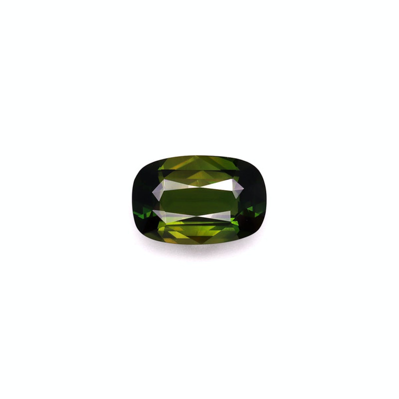 Turmalina Cromada taille COUSSIN Moss Green 4.01 carats