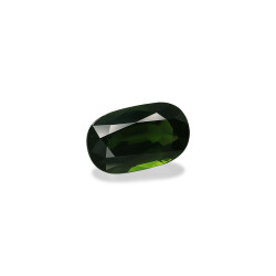 Tourmaline Chrom&eacute;e taille OVALE Basil Green 5.28 carats