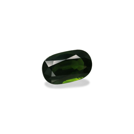 铬电气石 taille 椭圆形 罗勒绿 5.28 carats