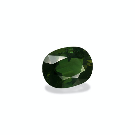 OVAL-cut Chrome Tourmaline Basil Green 2.68 carats