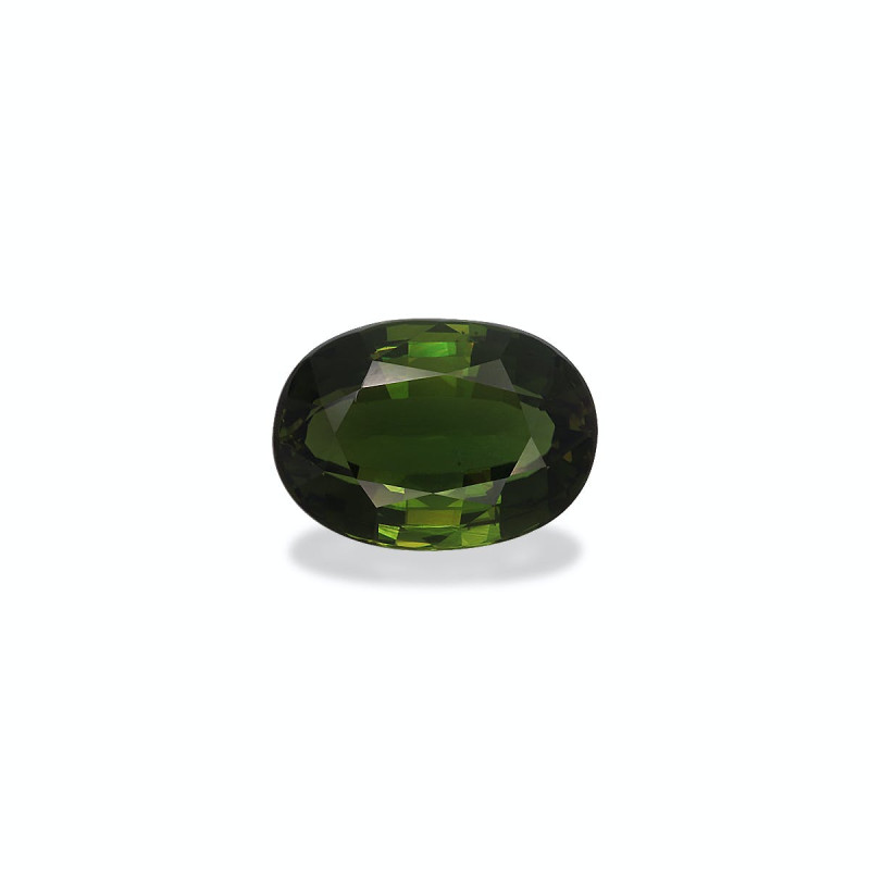 Tourmaline Chrom&eacute;e taille OVALE Vert 4.15 carats