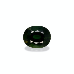 Ovale geslepen Basil Green Chrome Toermalijn van 4,31 karaat