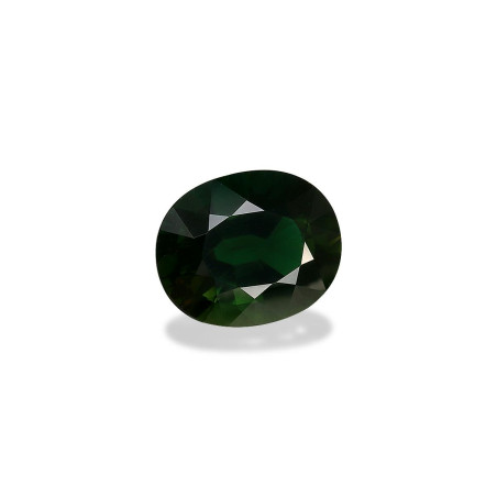 OVAL-cut Chrome Tourmaline Basil Green 4.31 carats