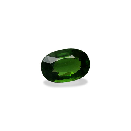 OVAL-cut Chrome Tourmaline Basil Green 1.82 carats