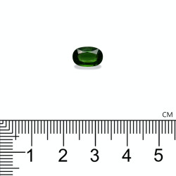 Chrom-Turmalin lengte OVAL Basilikumgr&uuml;n 1.82 karaten