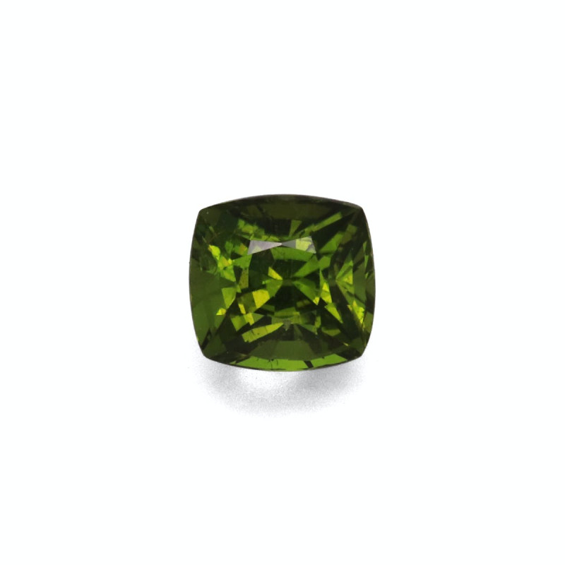 CUSHION-cut Chrome Tourmaline Moss Green 1.51 carats