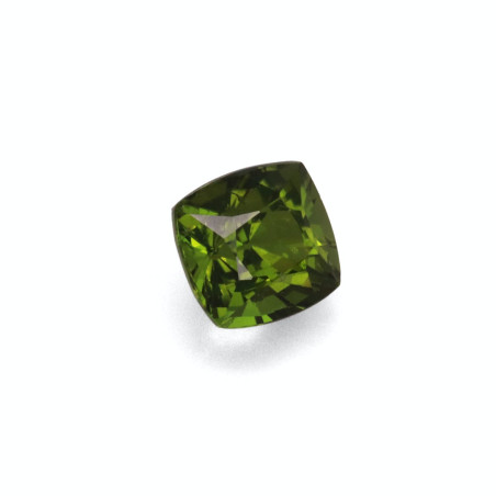 CUSHION-cut Chrome Tourmaline Moss Green 1.51 carats