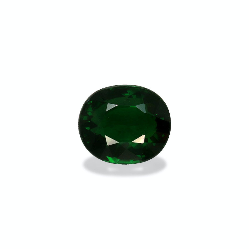 Turmalina Cromada taille OVALE Basil Green 2.06 carats