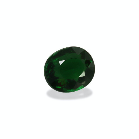 铬电气石 taille 椭圆形 罗勒绿 2.06 carats