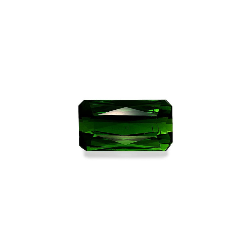RECTANGULAR-cut Chrome Tourmaline Green 4.60 carats