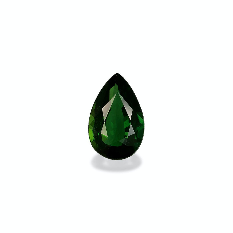 Pear-cut Chrome Tourmaline Green 1.63 carats
