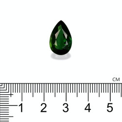 Tourmaline Chrom&eacute;e taille Poire Vert 1.63 carats