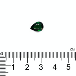 Chroomtoermalijn groene peer gesneden 1,59 karaat