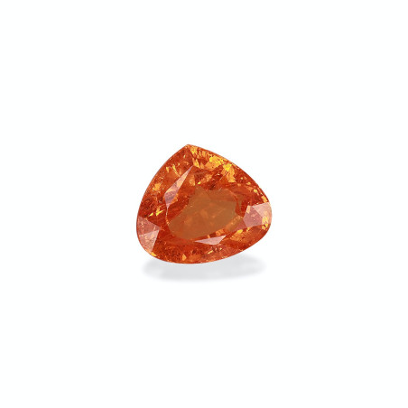 Pear-cut spessartite Mandarin Orange 2.55 carats