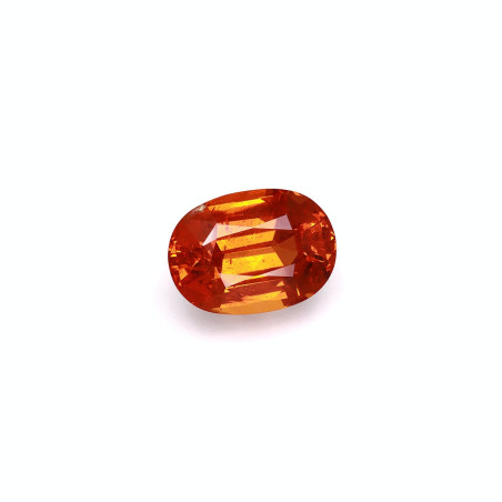 spessartite الحجم بيضاوي البرتقالي 13.51 