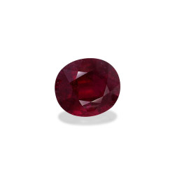 Ovale geslepen Rubelliet Roze Rood 27,20 karaat