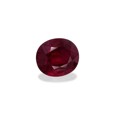 红碧榴石 taille 椭圆形 红玫瑰 27.20 carats