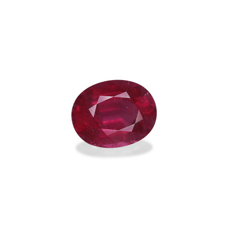 Rubelita taille OVALE Rose Red 13.57 carats