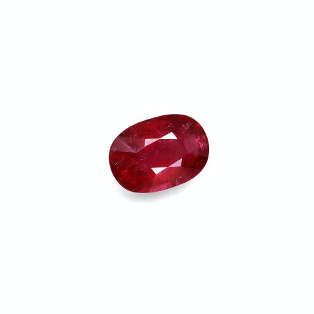 OVAL-cut Rubellite Tourmaline Red 8.28 carats