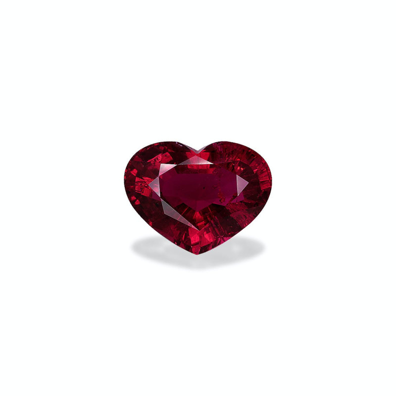 HEART-cut Rubellite Tourmaline Pink 15.97 carats