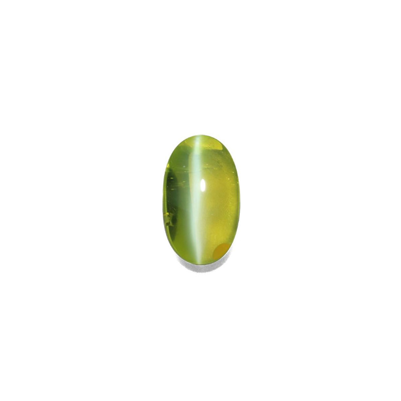 OVAL-cut Cats Eye Pistachio Green 3.93 carats