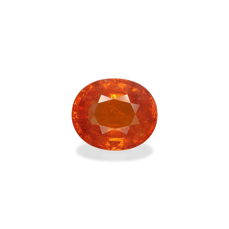 spessartite taille 椭圆形 橙色 12.05 carats