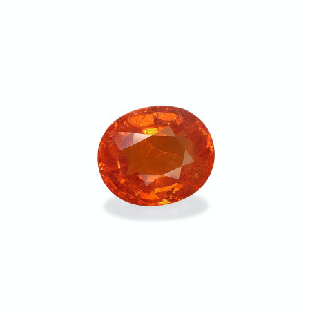 spessartite taille 椭圆形 橙色 12.05 carats